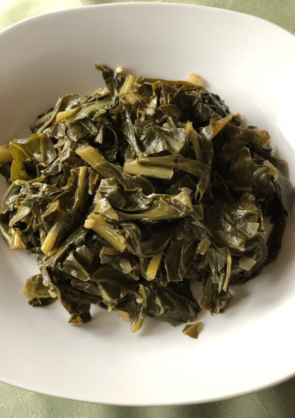 Meatless Smoked Collard Greens Recipe (Vegan Soul Food)